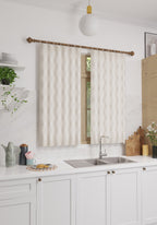 Elysandra Cream Art Deco Curtain