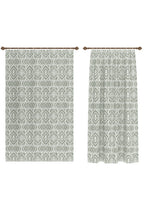 Gilyra Sage Geometric Curtain