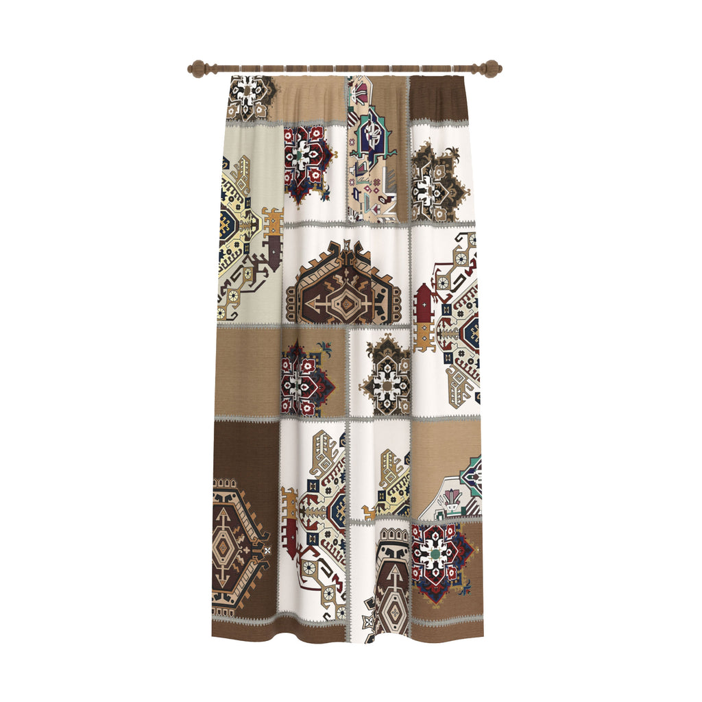 Cedric Boho Patchwork Curtain