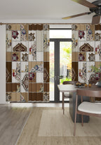 Cedric Boho Patchwork Curtain