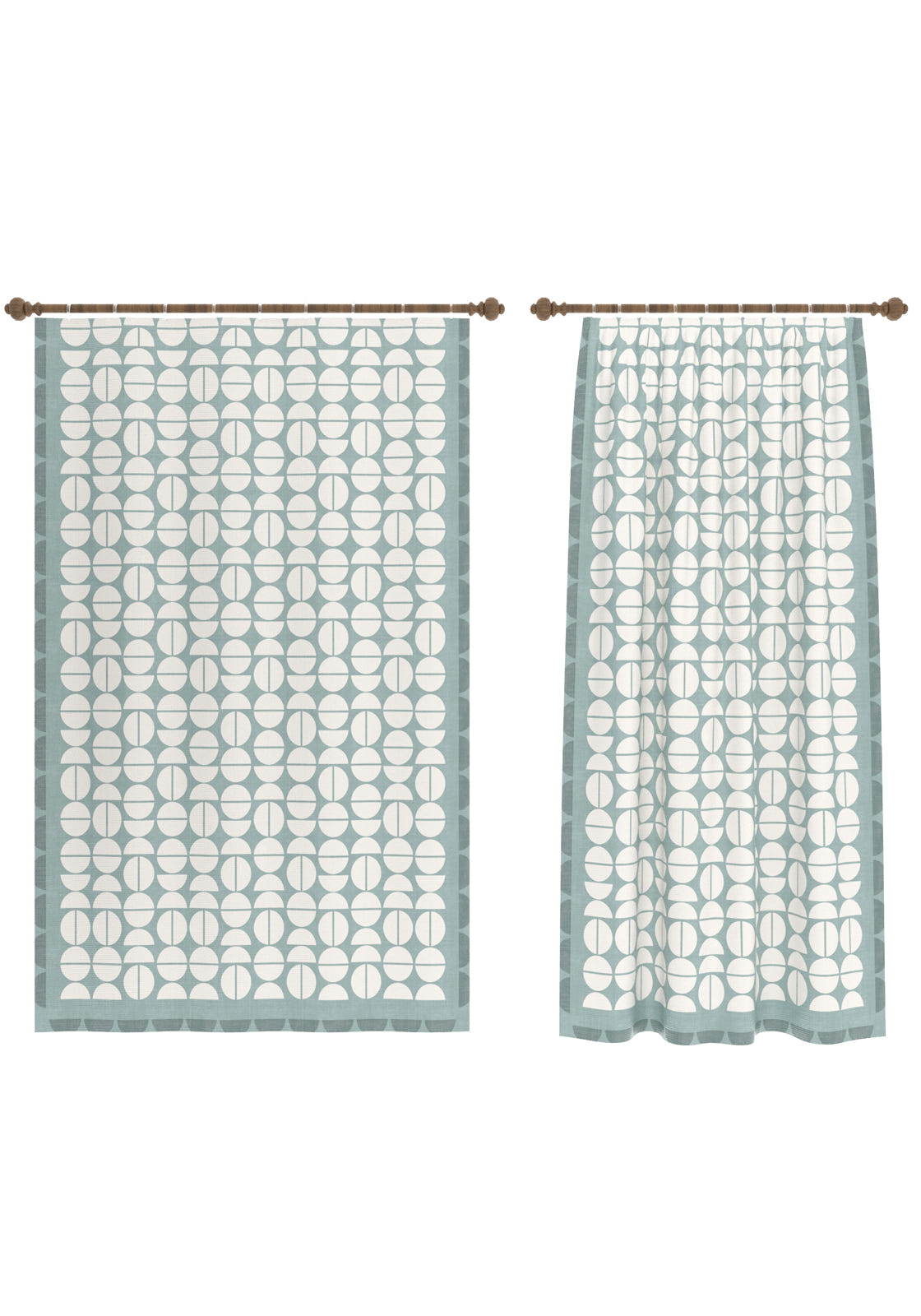 Lucas Mid Century Modern Curtain
