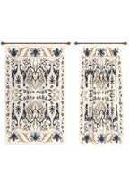 Henry Blue and Cream Curtain