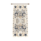 Henry Blue and Cream Curtain