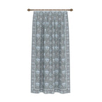 Zachary Blue Grey Curtain