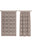 Zachary Burgundy Vintage Curtain