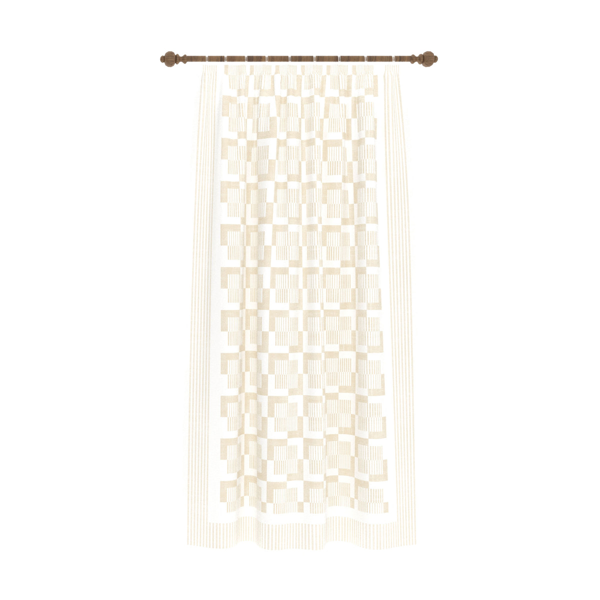 Berylle Ivory Curtain
