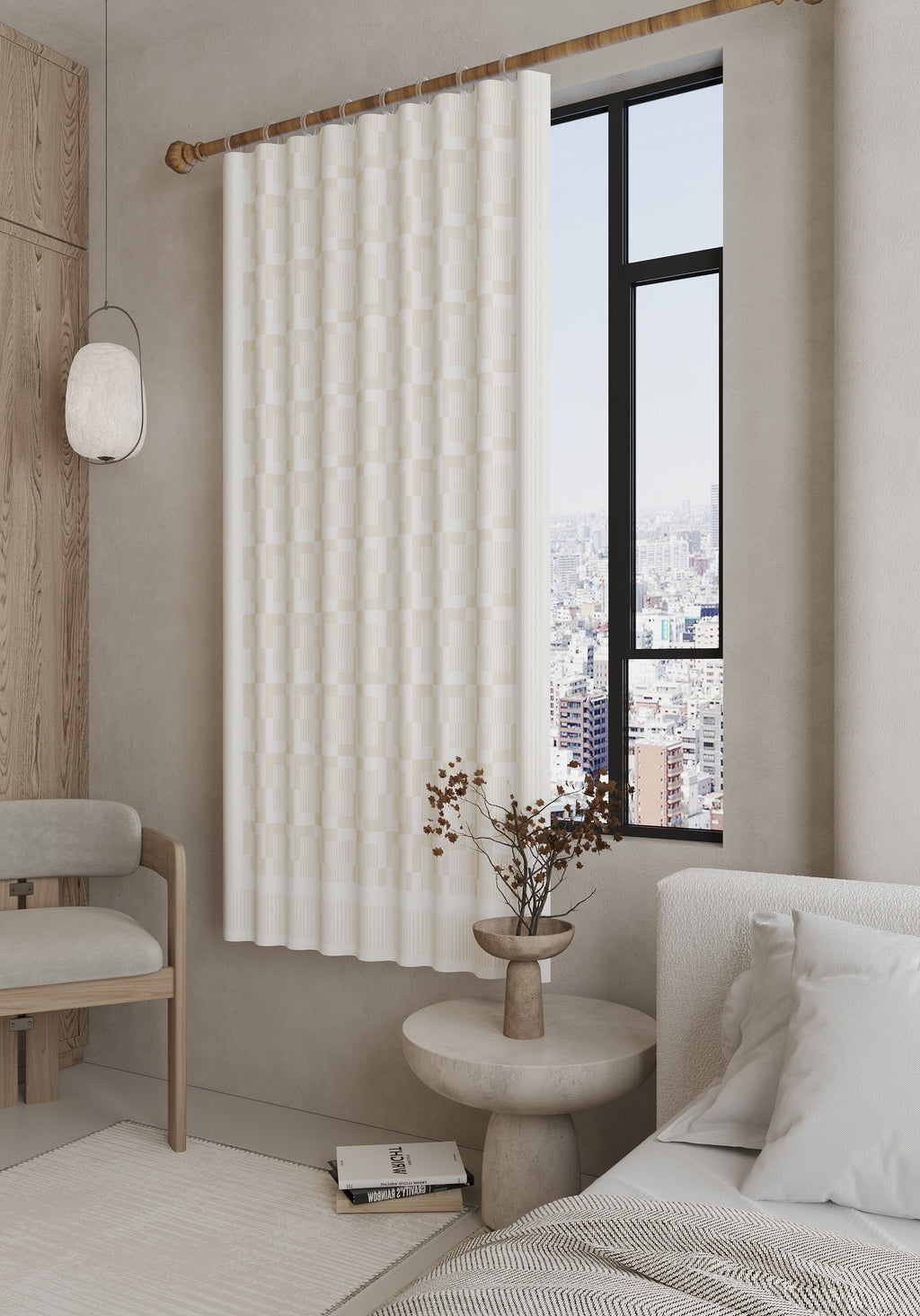 Berylle Ivory Curtain