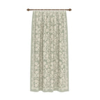 Minora Sage Green Floral Curtain