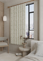Minora Sage Green Floral Curtain