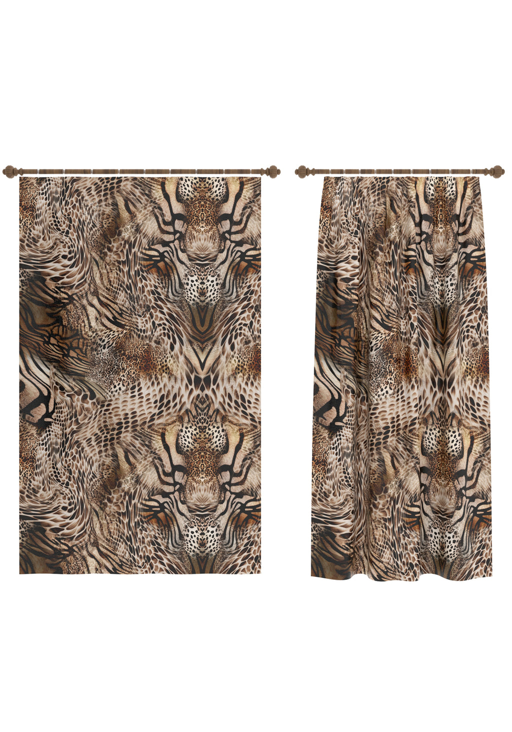 Sarana Animal Print Curtain