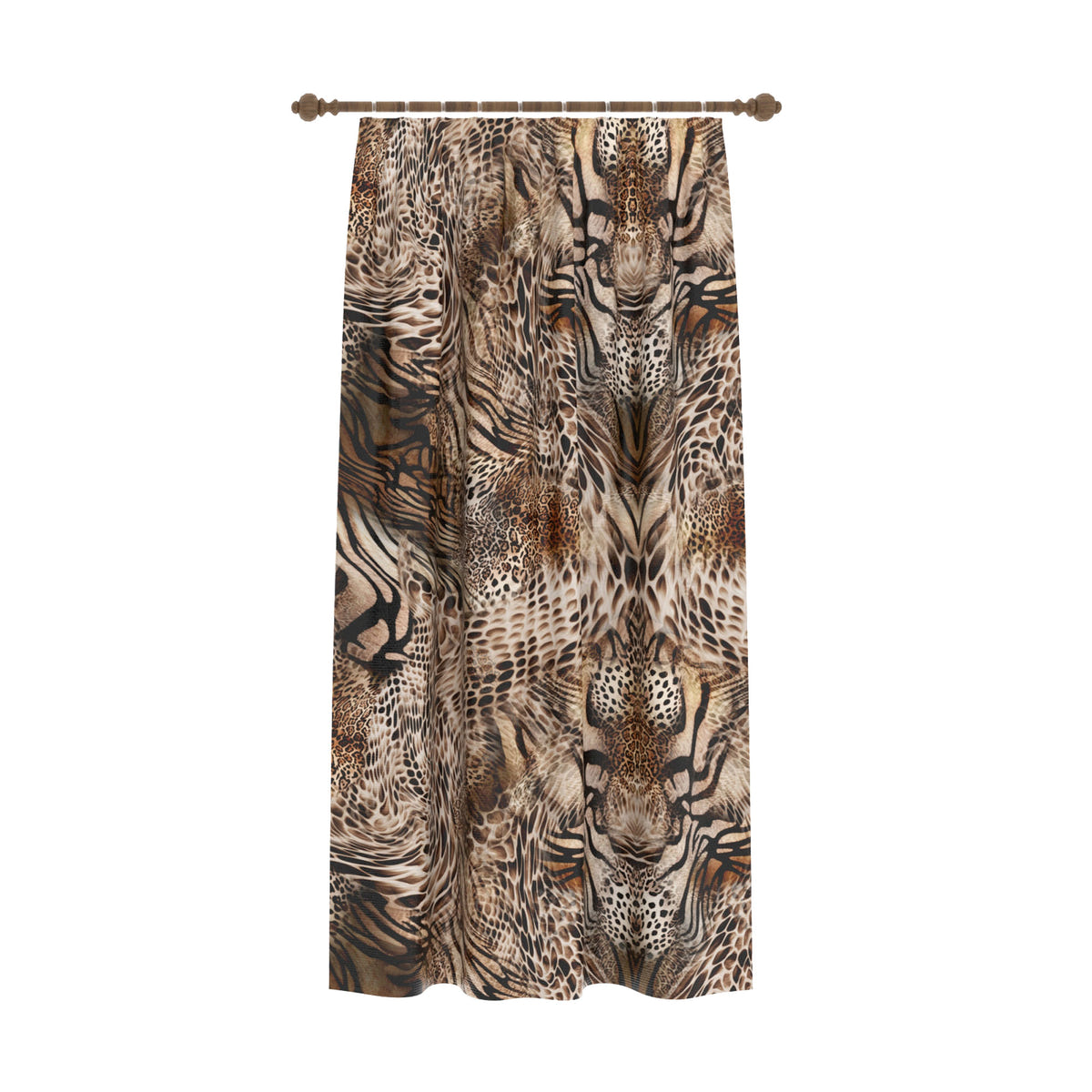 Sarana Animal Print Curtain