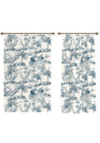 Palmera Tropical Toile Curtain