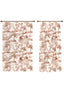 Palmera Toile de Jouy Curtain