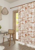 Palmera Toile de Jouy Curtain