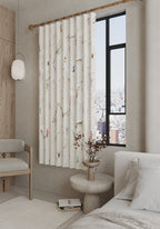Nico Ski Slopes White Curtain
