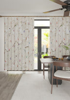 Nico Ski Slopes White Curtain