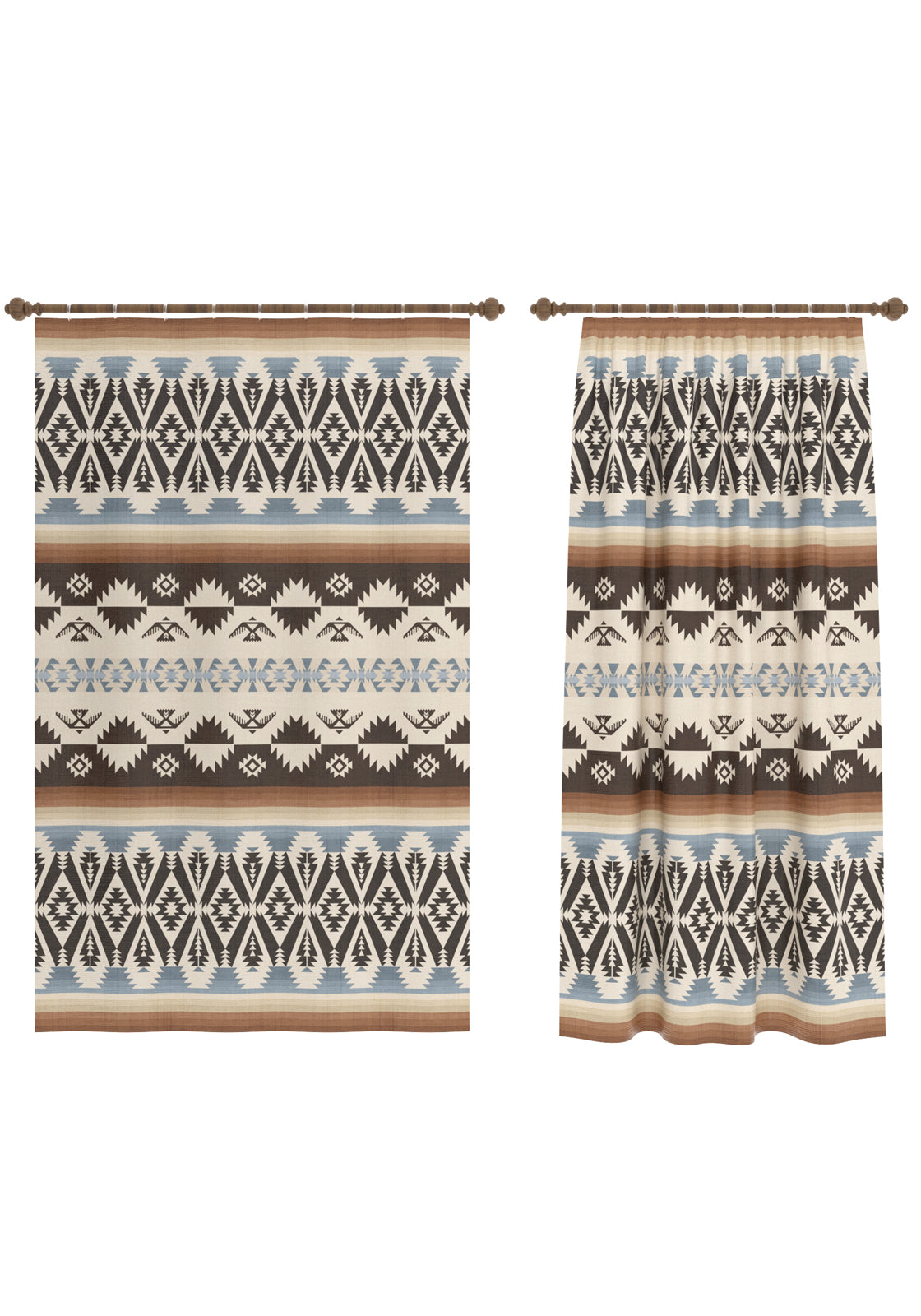 Nakoa Southwestern Curtain