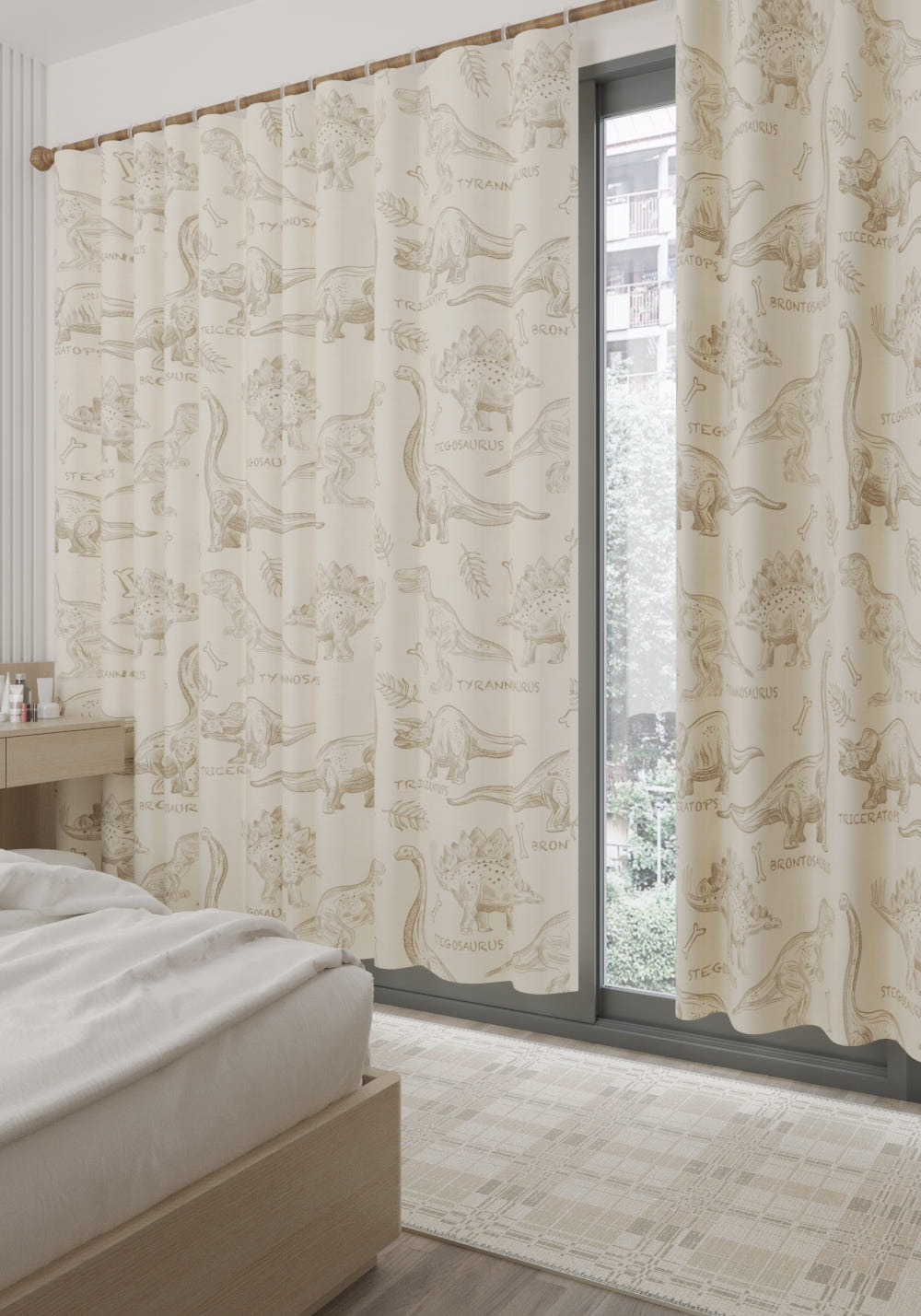 Daxon Kids Dinosaur Curtain