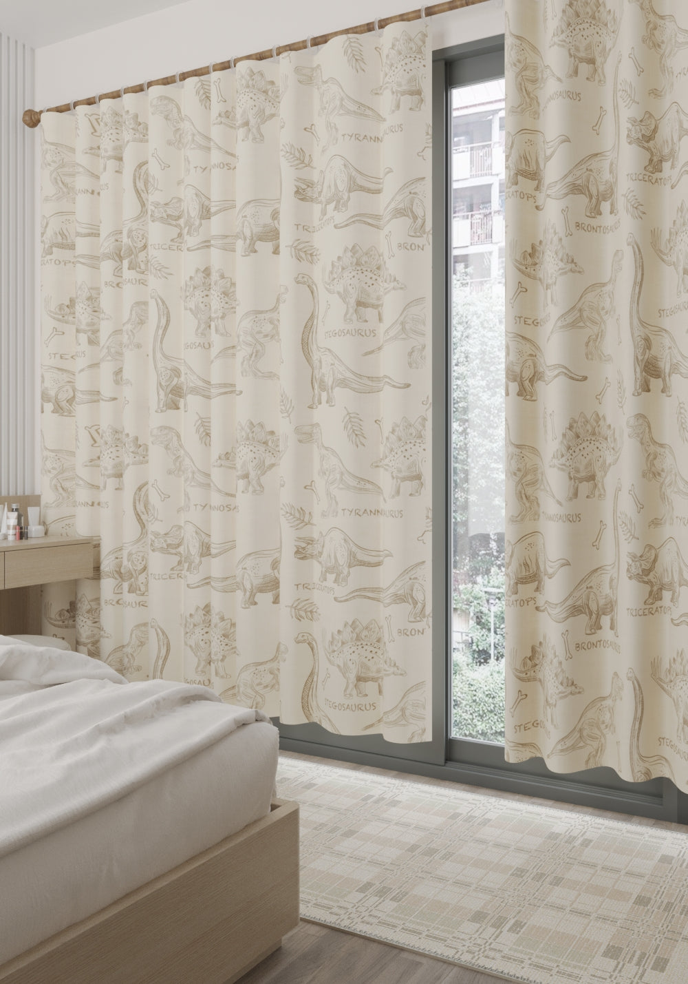Daxon Kids Dinosaur Curtain