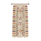 Azra Beige Southwestern Curtain