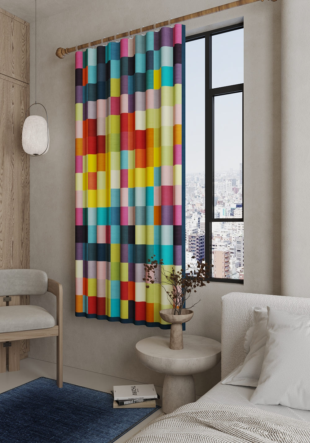 Marlow Colourful Curtain