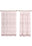 Liliane Blush Pink Damask Curtain