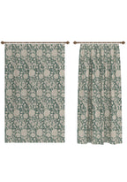 Thalassa Green Farmhouse Curtain