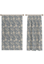 Thalassa Blue Beige Curtain