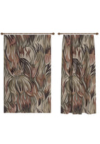 Arden Earth Tone Botanical Curtain