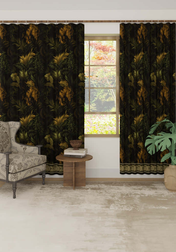 Alaric Botanical Blackout Curtain