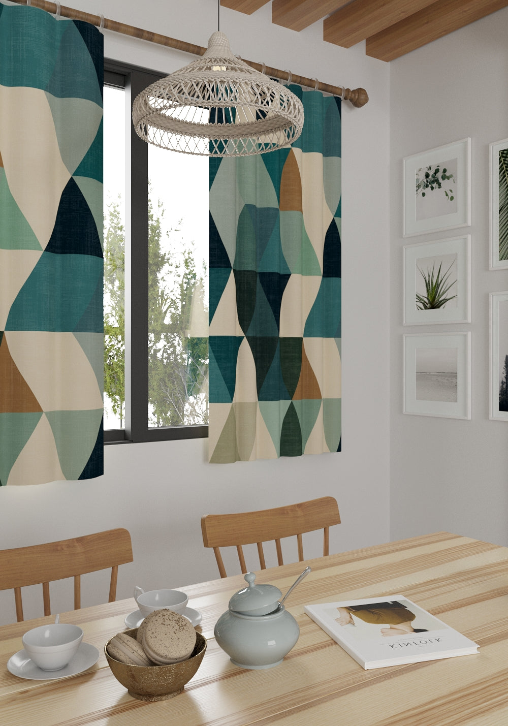 Faelanor Mid Century Curtain