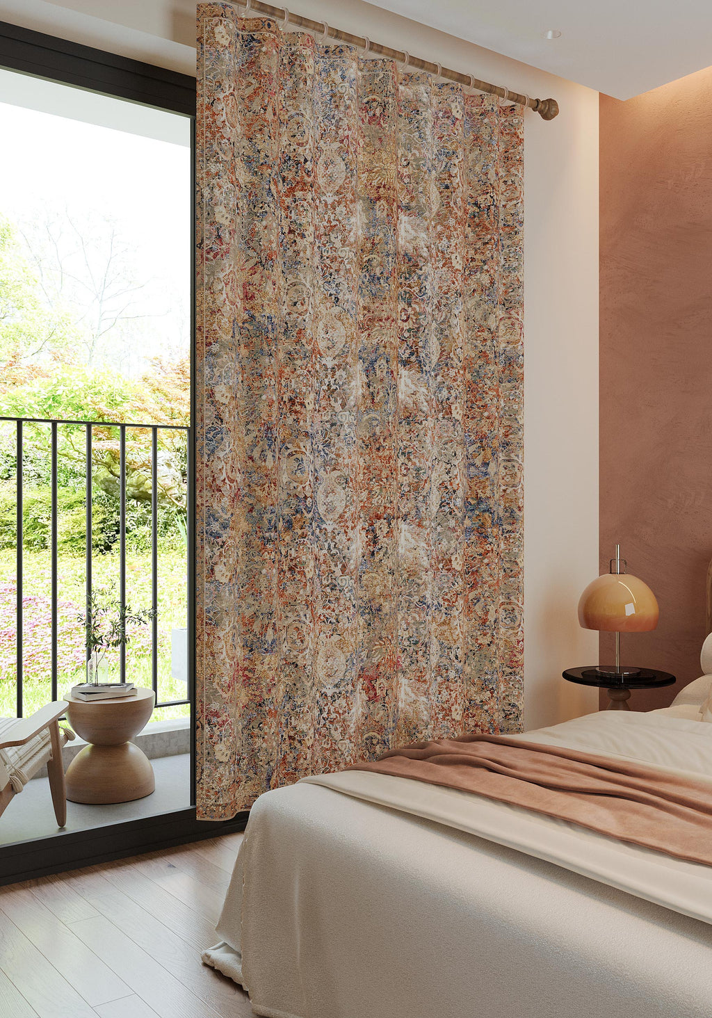 Artemis Paisley Colorful Curtain