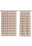 Jove Pink Plaid Curtain
