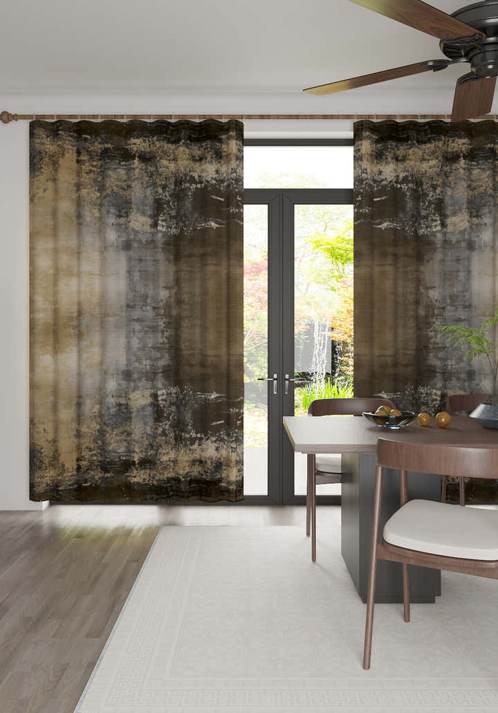 Gabriella Brown Blackout Curtain