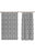 Penelope Grey Striped Curtain
