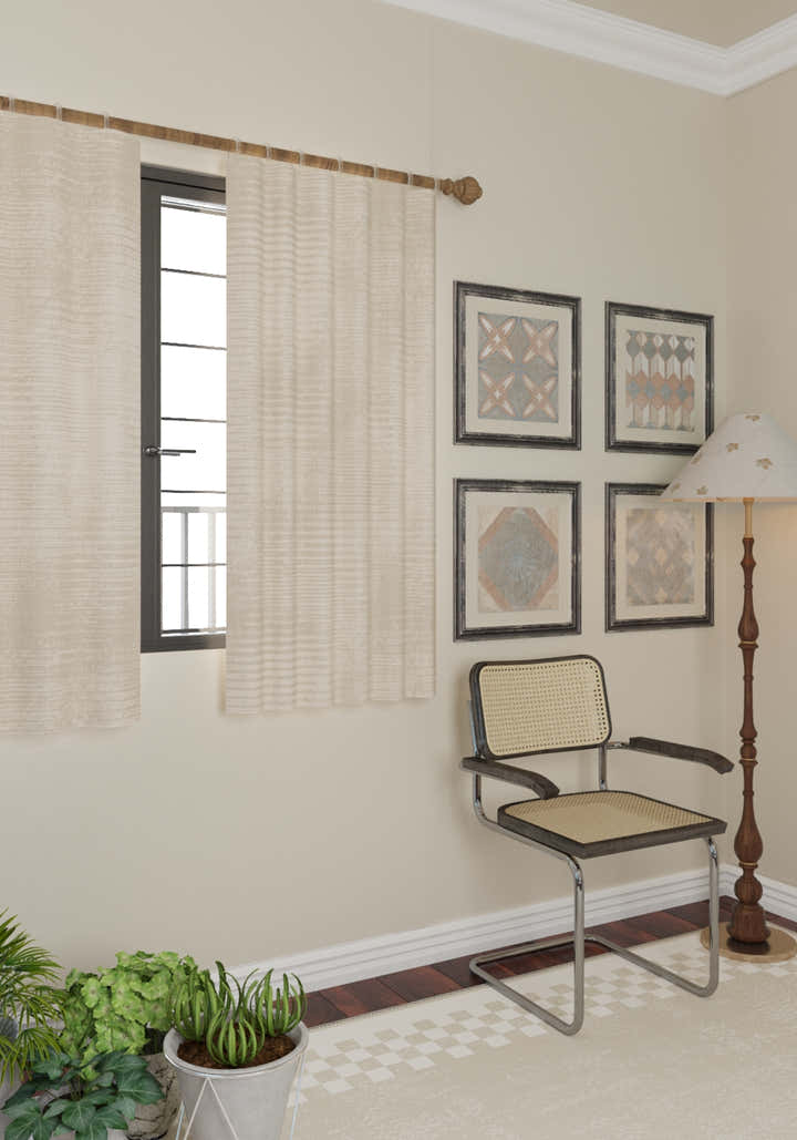 Oliver Oatmeal Curtain