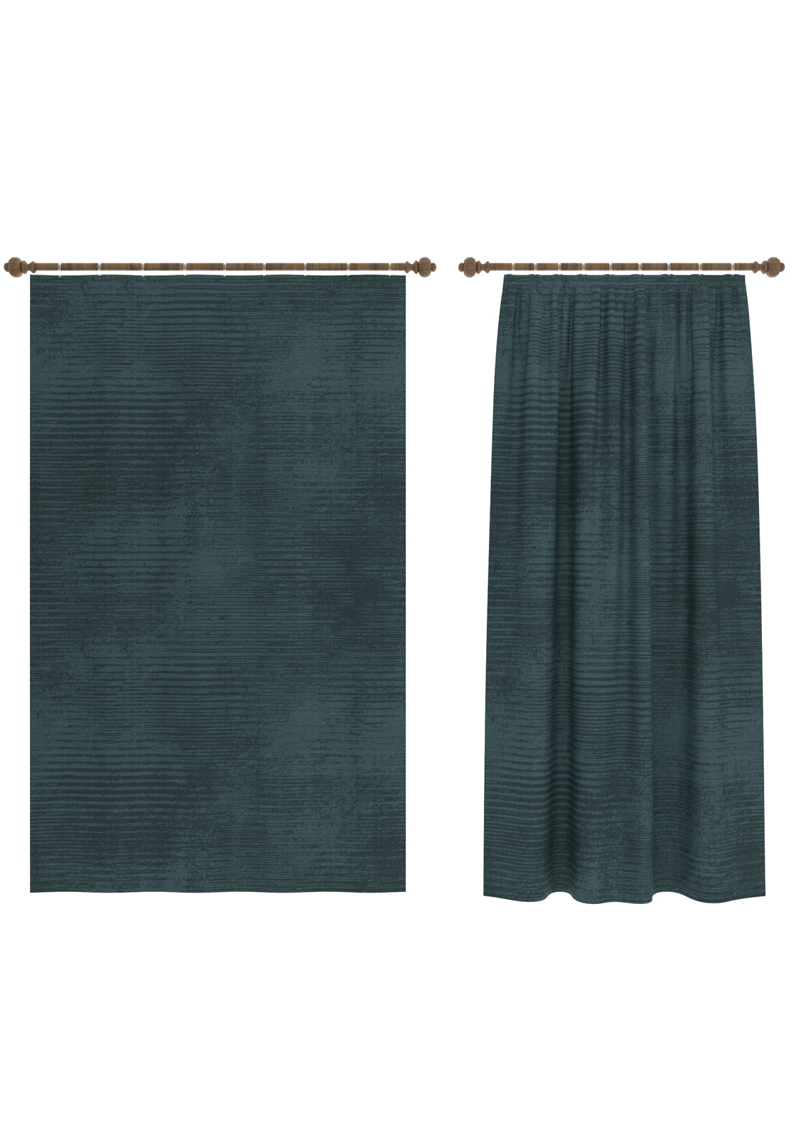 Oliver Teal Blackout Curtain