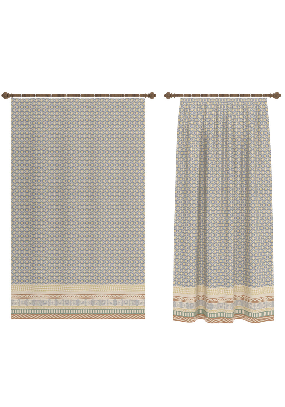Wynn Geometric Curtain