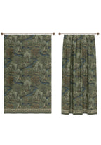 Elowen Forest Green Curtain