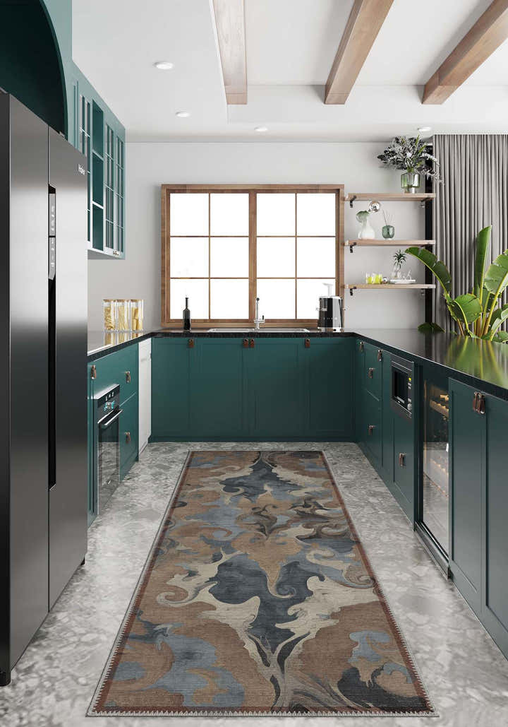 Eira Oriental Washable Rug