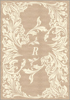 Luna Cream Customisable Letter Rug