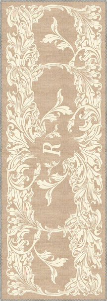 Luna Cream Customisable Letter Rug