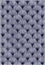 Addison Blue Modern Washable Rug