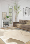 Alindra Beige Modern Rug