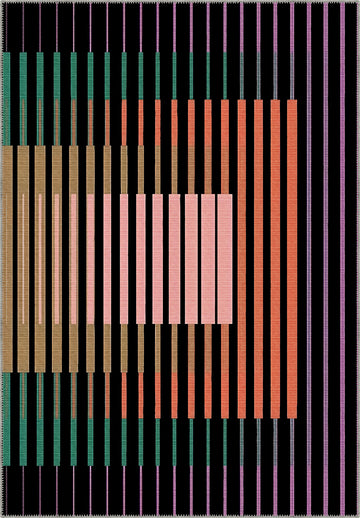 August Colourful Geometric Rug