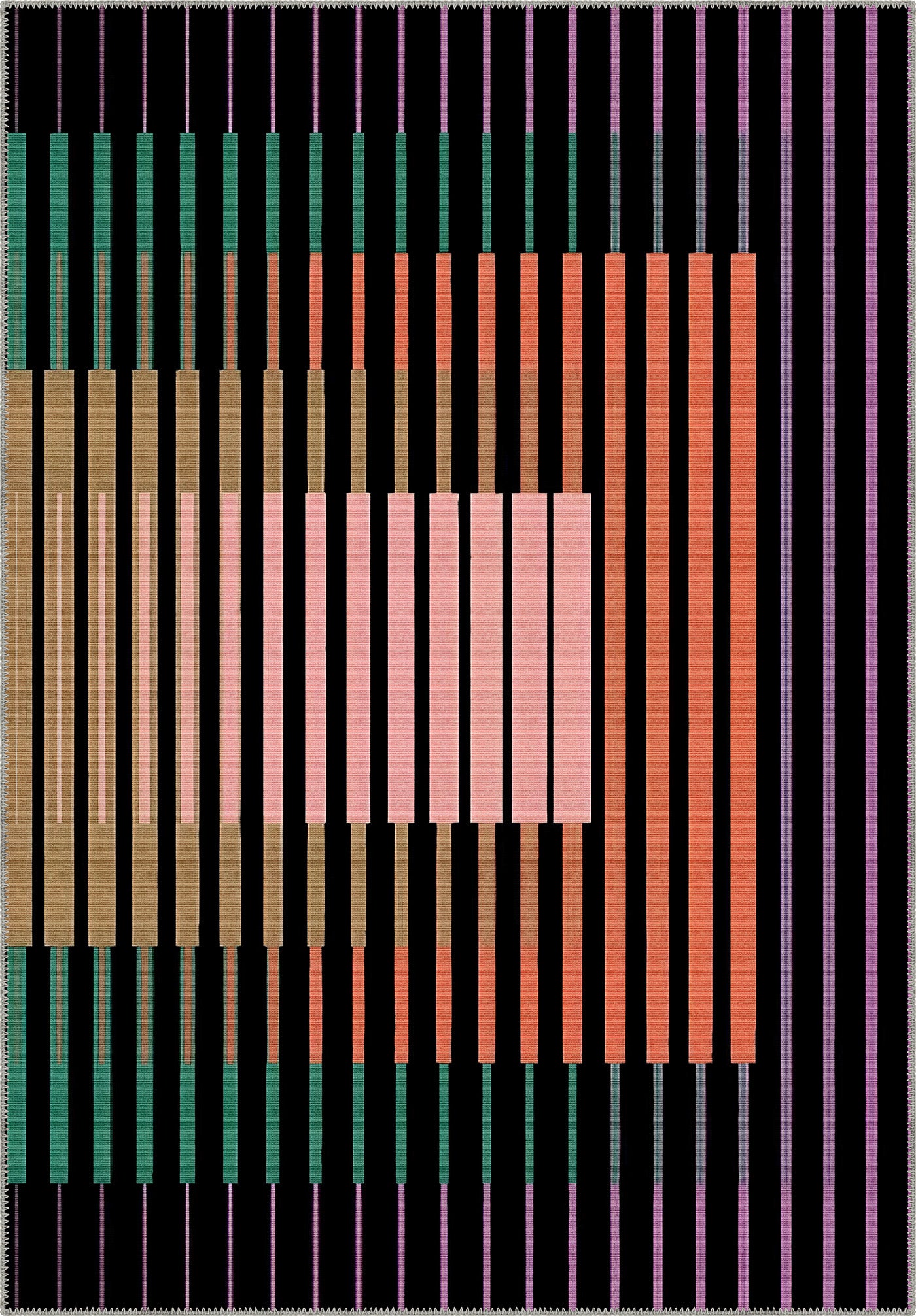 August Colourful Geometric Rug