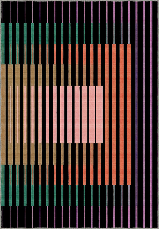 August Colourful Geometric Rug