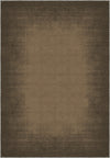 Olivia Brown Bordered Washable Rug