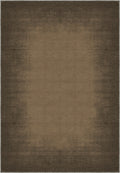 Olivia Brown Bordered Washable Rug