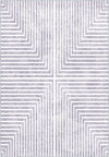 Kylie Purple Striped Rug